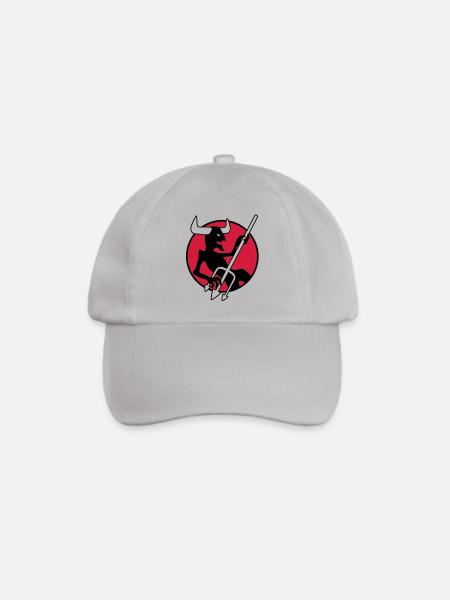 rockin_devil_3c - Baseballkappe - Grau