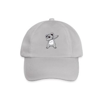 Dabbing dab Koala Bär Dab Geschenk Geburtstag - Baseballkappe - Grau - Vorne
