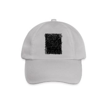 Black Square - Baseballkappe - Grau - Vorne