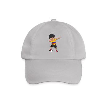 Kolumbien Fußball Fan Geschenk - Baseballkappe - Grau - Vorne