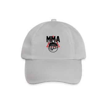 mma - Baseballkappe - Grau - Vorne
