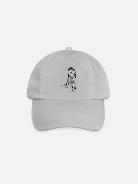 Husky - Baseballkappe - Grau