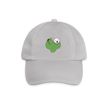 Golf - Hole-in-one Golfball - Baseballkappe - Grau - Vorne