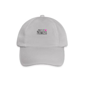 Mamas kleine Prinzessin Geschenk Idee - Baseballkappe - Grau - Vorne