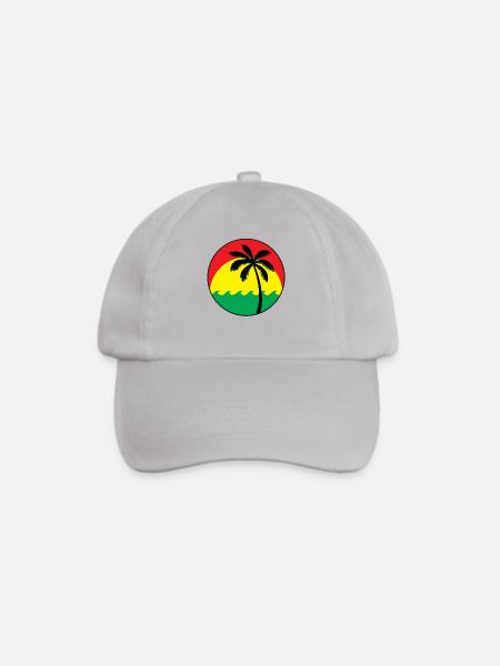 Reggae Logo - Baseballkappe - Grau