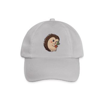 Stacheliger Igel - Baseballkappe - Grau - Vorne