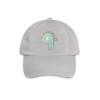 Monster - Baseballkappe - Grau - Vorne