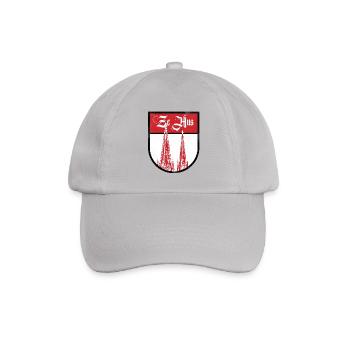 Kölner Dom Heimatstadt - Baseballkappe - Grau - Vorne