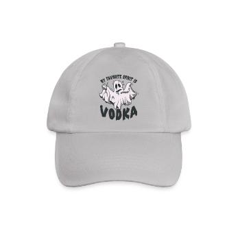 Meine Lieblingsspirituose ist Vodka - Baseballkappe - Grau - Vorne