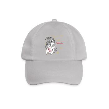 Capricorn - Baseballkappe - Grau - Vorne