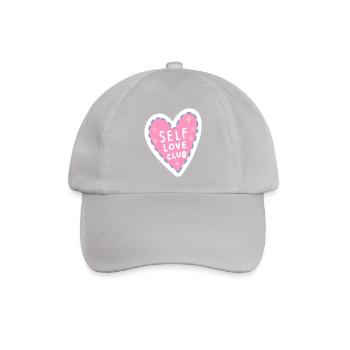 Self Love Club - Baseballkappe - Grau - Vorne