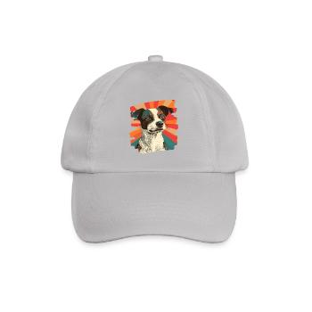 Jacky Russell - Baseballkappe - Grau - Vorne