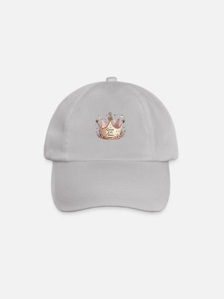 Queen of the Chaos – Mama mit Humor - Baseballkappe - Grau