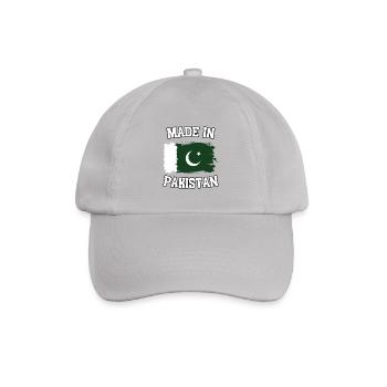 Made in Pakistan - Baseballkappe - Grau - Vorne