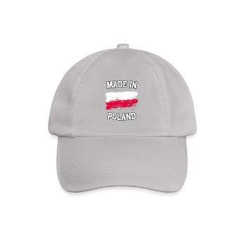 Made in Poland - Baseballkappe - Grau - Vorne