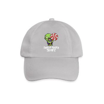 SWEET TOOTH ZOMBIE - ZOMBIE HALLOWEEN - Baseballkappe - Grau - Vorne