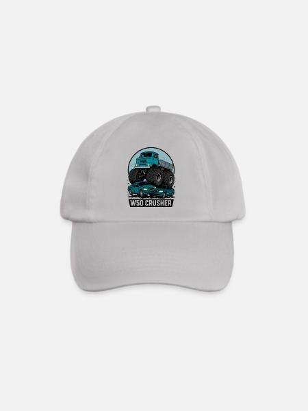 W50 Crusher - Baseballkappe - Grau