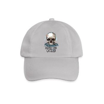 Diver Ocean Respect Dive - Baseballkappe - Grau - Vorne