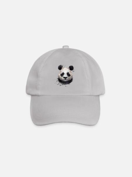 Panda - Baseballkappe - Grau