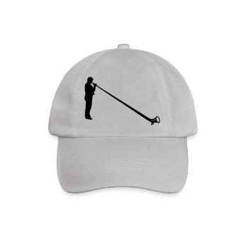 Alpenhorn - Baseballkappe - Grau - Vorne