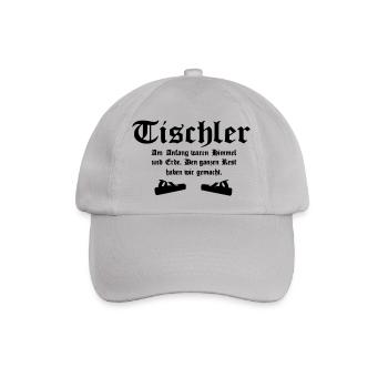 tischler - Baseballkappe - Grau - Vorne