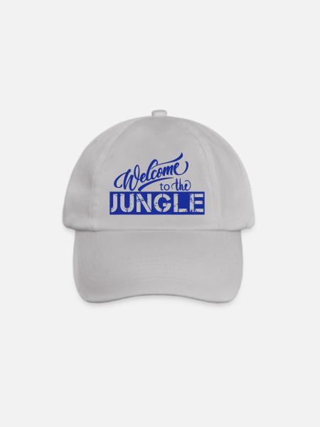 welcome to the jungle - Baseballkappe - Grau