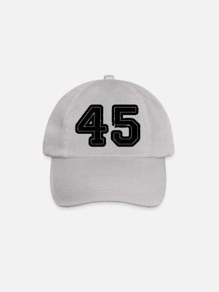 45 - Baseballkappe - Grau