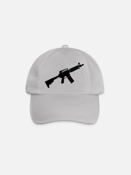 M4 - Baseballkappe - Grau