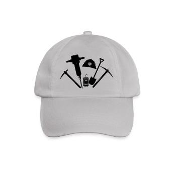 Miner-Tools - Baseballkappe - Grau - Vorne