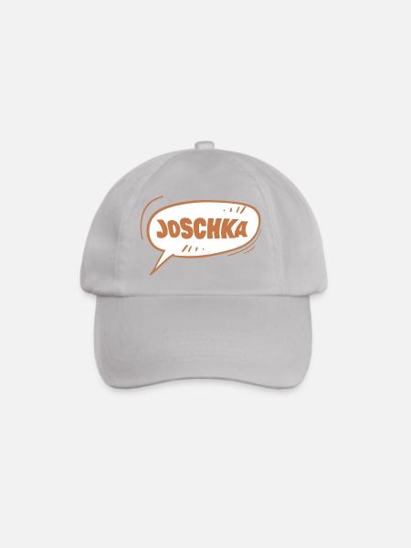 Joschka als Vorname - Baseballkappe - Grau