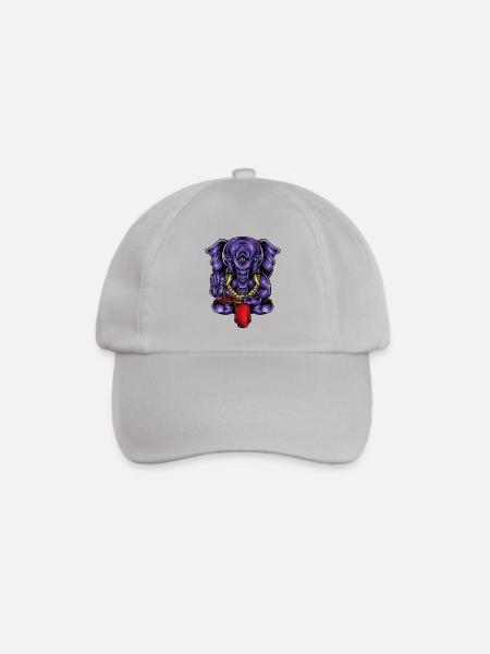 Ganesha - Baseballkappe - Grau