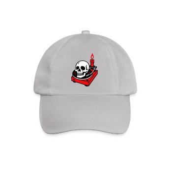 Black Metal - Baseballkappe - Grau - Vorne