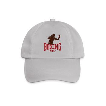 Boxing NYC - Baseballkappe - Grau - Vorne
