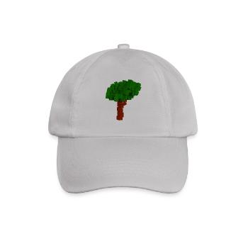 Blockchain Tree - Baseballkappe - Grau - Vorne