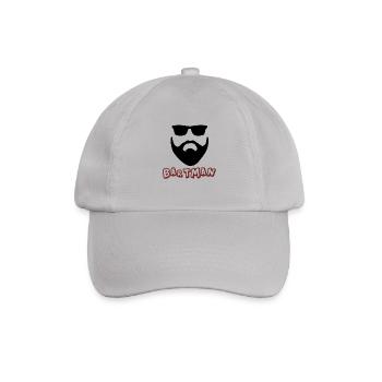 Bartman - Baseballkappe - Grau - Vorne