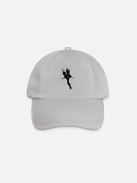 Die schwarze Fee - Baseballkappe - Grau