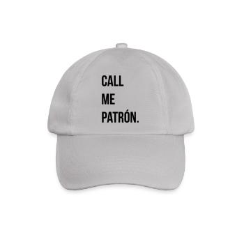 el Patron - Baseballkappe - Grau - Vorne