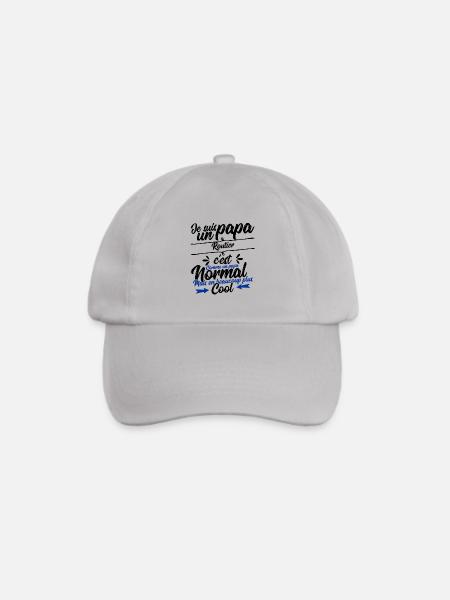 Straße Vati-Geschenk - Baseballkappe - Grau
