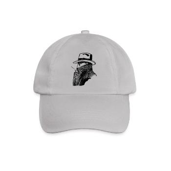 agent - Baseballkappe - Grau - Vorne