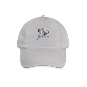 Freund Chat - Baseballkappe - Grau - Vorne