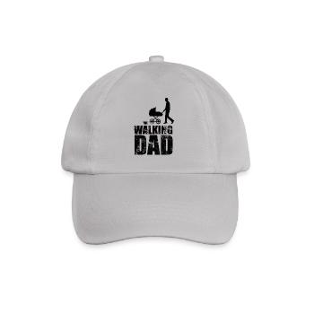 The walking dad - Baseballkappe - Grau - Vorne