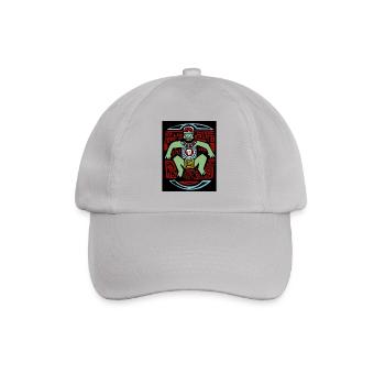 Tribal Tiki Inka Maya Indianer - Baseballkappe - Grau - Vorne