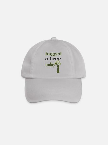 hugged a tree - Baseballkappe - Grau