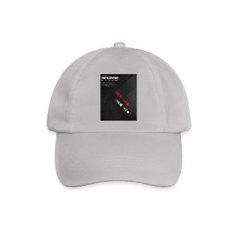Besser Werden - Baseballkappe - Grau - Vorne