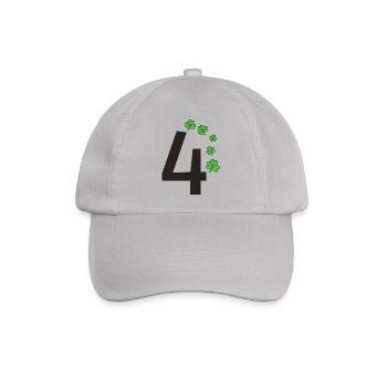 4 - Baseballkappe - Grau - Vorne