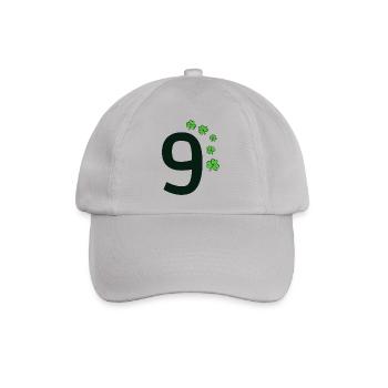 9 - Baseballkappe - Grau - Vorne