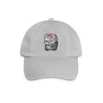 Katzen-Zombie-Killer - Baseballkappe - Grau - Vorne