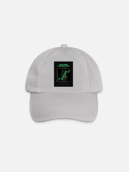 Neon 5M Scalping-Diagramm - Baseballkappe - Grau