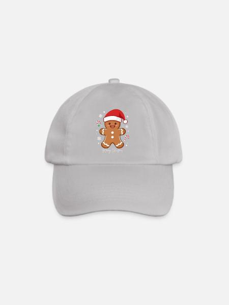 Merry Christmas - Baseballkappe - Grau
