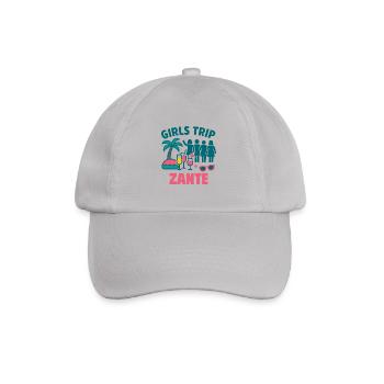 Girls Trip Zante Party - Baseballkappe - Grau - Vorne